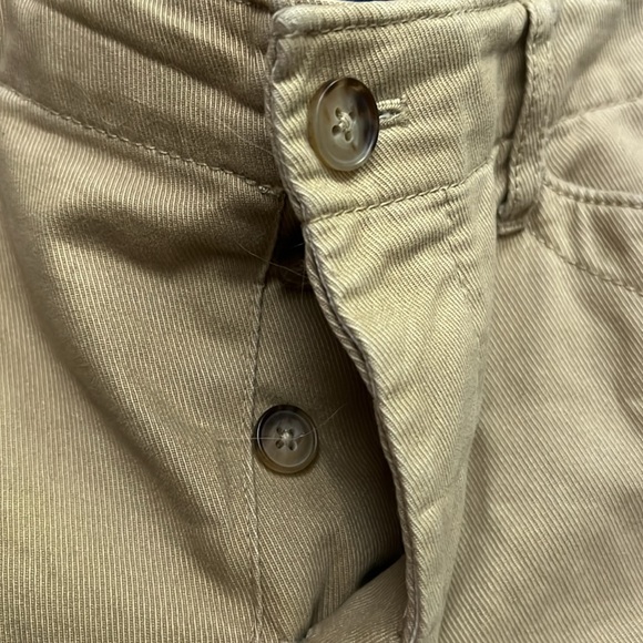 polo ralph lauren khaki jean pants size: 10 - Picture 3 of 7
